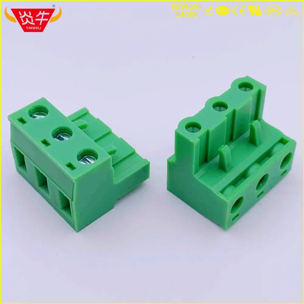 2EDGK-7.5-3P KF2EDGK 7,5 2P~ 12P разъем PCB плагин клеммный блок 2EDGK 7,5 мм 2PIN~ 12PIN GMSTB 2,5 ST 1766880 PHOENIX контакт DEGSON - Цвет: 2EDGK-7.5-3P
