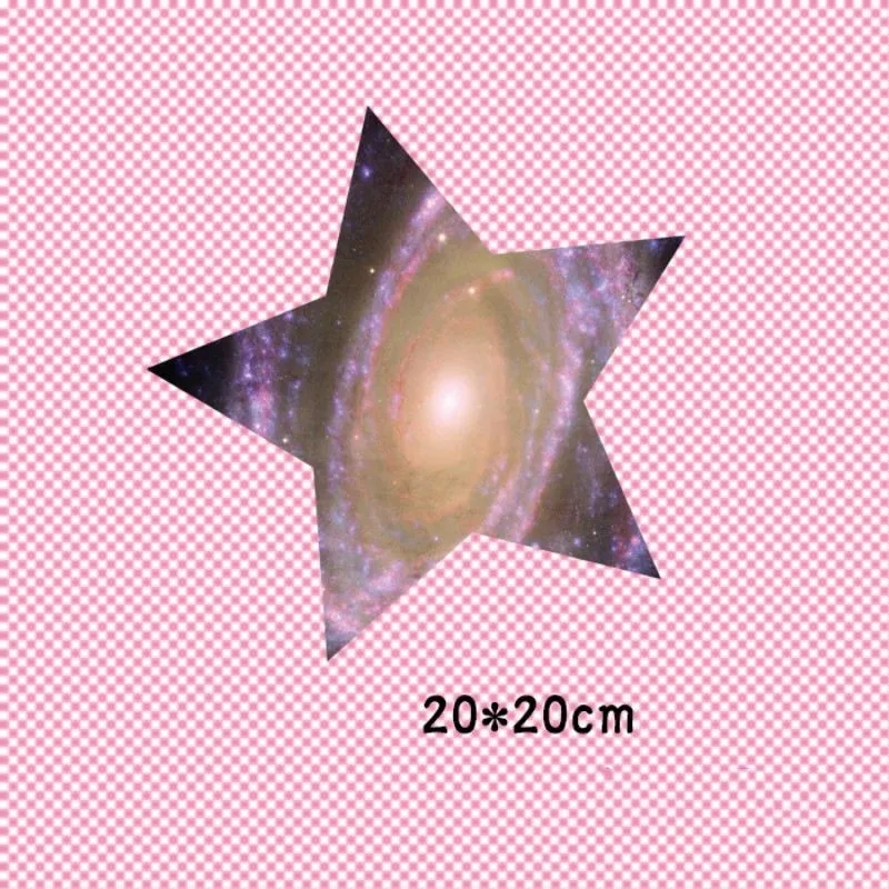 20x20 см Модные туфли с градиентом железа на патчи для теплопередачей DIY Одежда