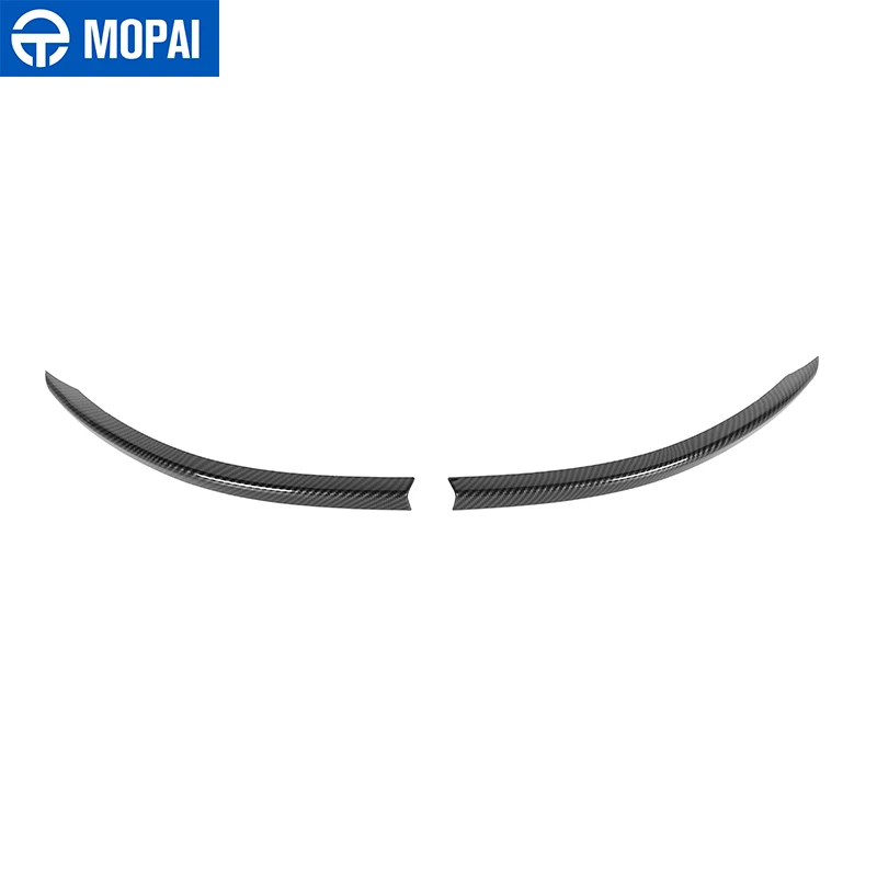 MOPAI Car Styling Car Front Bumper Trim Strip Decoration Stickers for Dodge Challenger SXT 2015+ Exterior Accessories