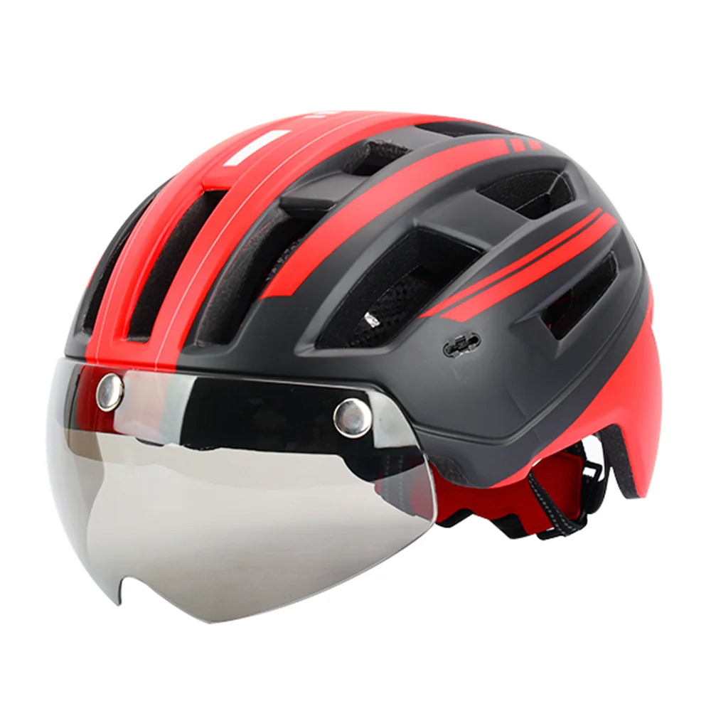 Защитный шлем casco bicicleta для взрослых Магнитный съемный козырек горного