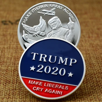 

Donald Trump Make America Great Again 2 Colors Plated Coin