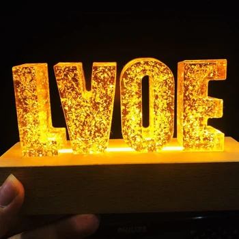 

Alphabet Crystal Epoxy Resin Mold English Letters Number Pendant Silicone Mould M2EA