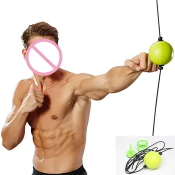 

Speed Reflex Training Foldable Boxing Ball with Suction Cup Punching Speed Hand 27RD