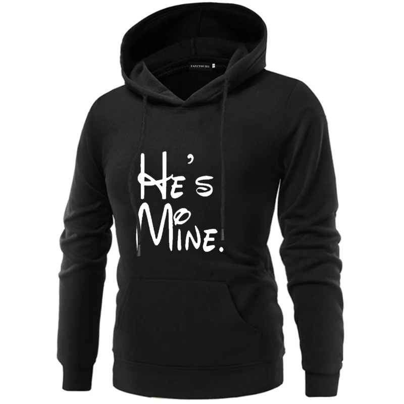 HE' IS MINE SHE IS MINE пара толстовки Chritsmas для женщин мужчин влюбленных Толстовка влюбленных пар