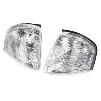 

2pcs Turn Signal Lights Car White Parts Lamp For Mercedes Benz C Class W202/C180/C220 Bulb New