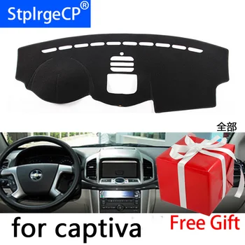 

For Chevrolet Captiva 2010-2017 Right and Left Hand Drive Car Dashboard Covers Mat Shade Cushion Pad Carpets Accessories