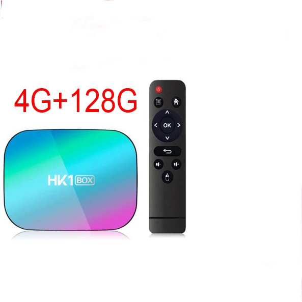 10 шт HK1 коробка Smart tv BOX Android 9,0 Amlogic S905X3 четырехъядерный 2,4G& 5,0G wifi BT4.0 1000M телеприставка vs X96 max plus - Цвет: 4G 128G