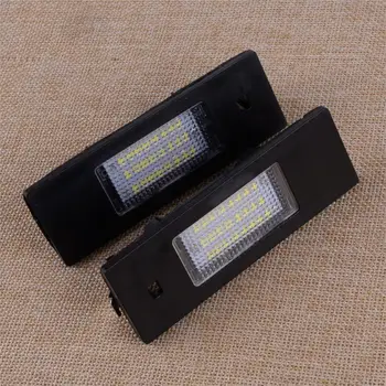 

CITALL 2Pcs 63262755711 Plastic High Power Error Free LED License Plate Light Lamp Fit For MINI COOPER R55 R55N R60 R61