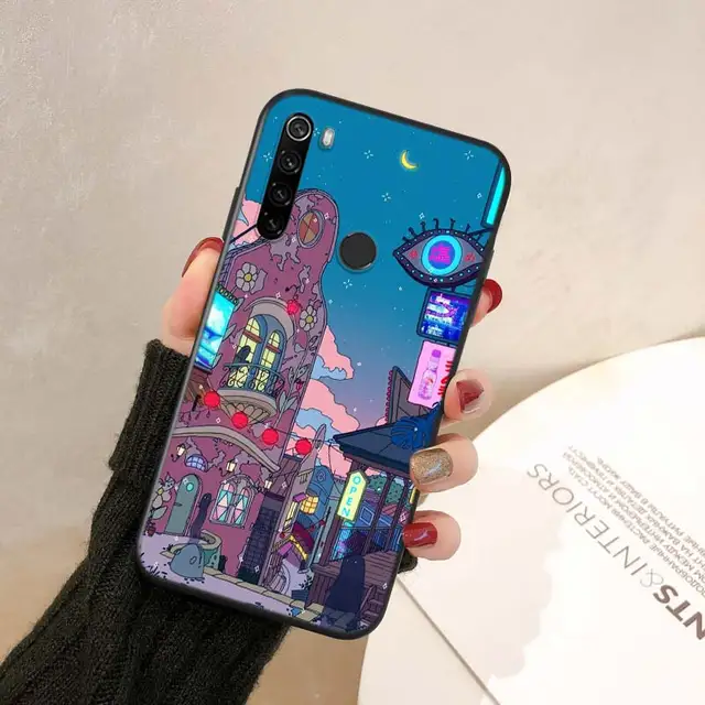Silicone Cover Art Pixel For Xiaomi Redmi Note 9 9S Pro Max 8T 8 7 6 5 Pro 5A 4X 4 Phone Case Coque Style 15