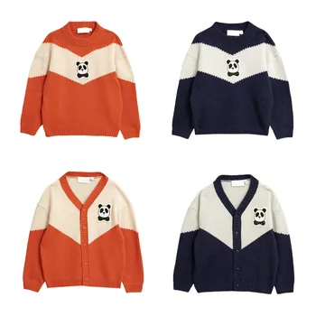 

Children's Sweater 2019 Autumn and Winter New Boys and Girls Hooded Warm Sheep Wool Sweater Cardigan MR Same Paragraph