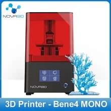 

NOVA3D 3d Printer Bene4 MONO Screen UV Photocuring LCD DLP SLA 3d Printer Printing 2K Monochrome Screen High Quality Fast Print