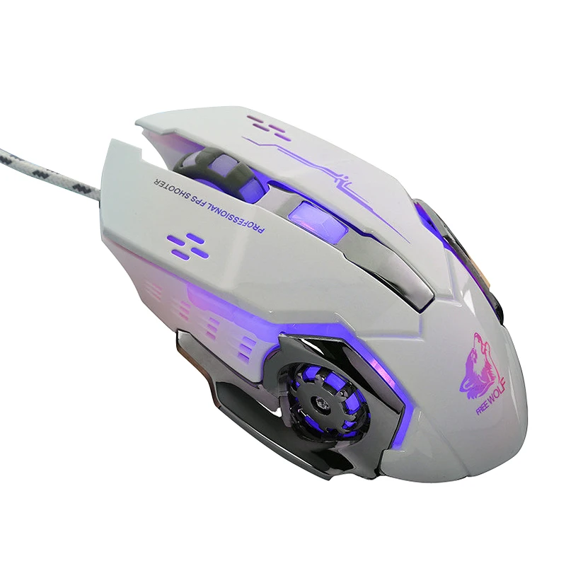 ZIYOU LANG V5 Wired Computer Mouse Opto Electronic Gaming Mice