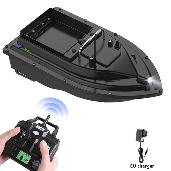 D16B GPS Remote Control Fishing Bait Boat Fish Finder 2kg Feed Loading 500m Remote Control Fishing Bait Boat RC Boat