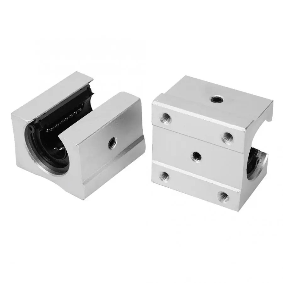

4pcs SBR16UU 16mm Linear Motion Ball Bearing Slide Block CNC Router Parts Bearing Block