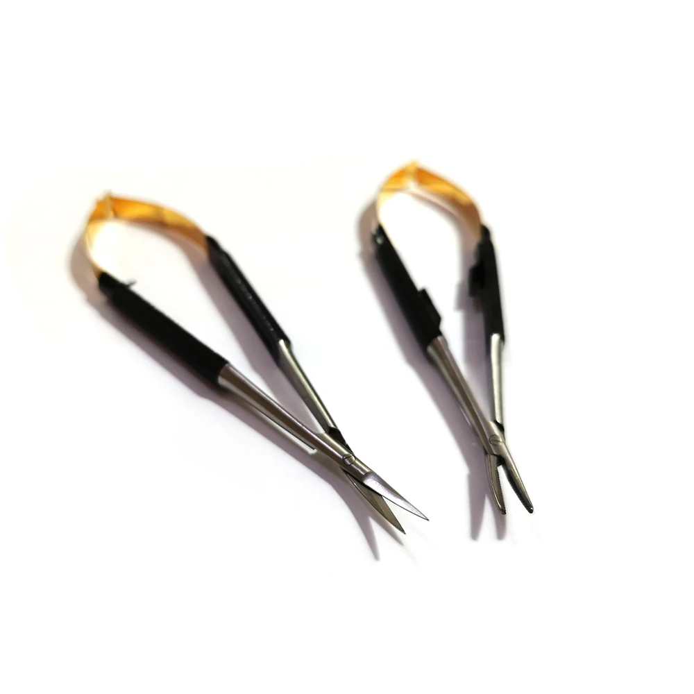 

T.C Castroviejo Needle Holder Micro-scissors - neurosurgery instruments - scissors - surgical scissors