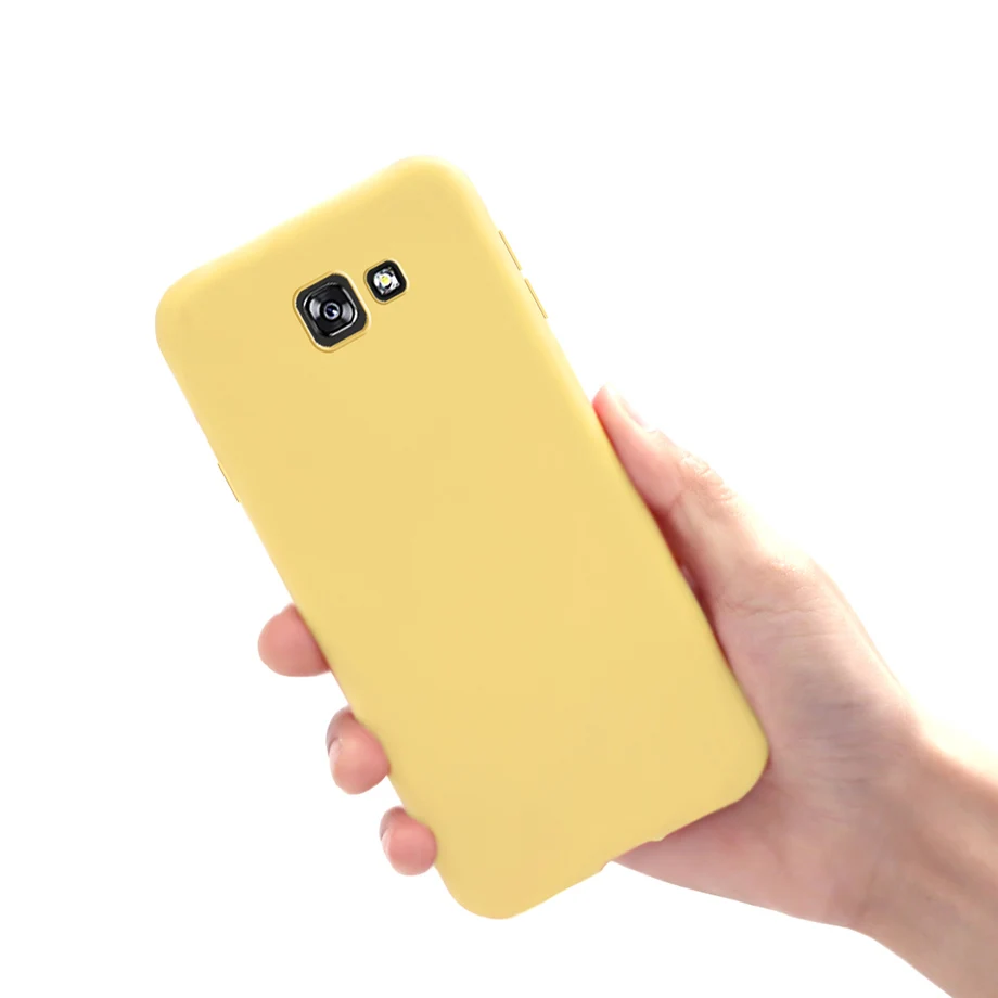 Для samsung Galaxy A5 чехол на бампер samsung A5 чехол Капа силиконовый мягкий TPU чехол для телефона для samsung A520 A520F чехол s - Цвет: Yellow