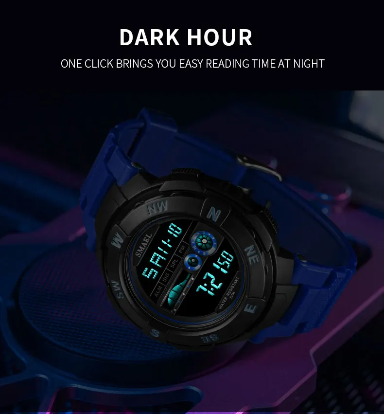 SMAEL Fashion Sport Watch Men Military Army Watches Alarm Clock Shock Resistant Waterproof Digital Watch Reloj Hombre 2022 NewSMAEL Fashion Sport Watch Men Military Army Watches Alarm Clock Shock Resistant Waterproof Digital Watch Reloj Hombre 2022 New