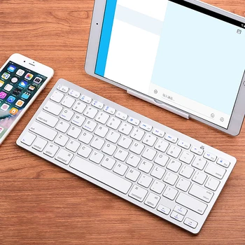 

Professional Ultra-slim Wireless Keyboard Bluetooth 3.0 Mini Highly Sensitive Keyboard For Apple iMac iPad Android Phone Tablet