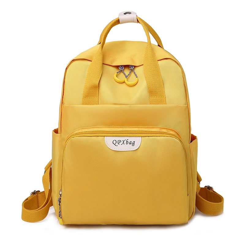 MoneRffi водонепроницаемый розовый рюкзак для ноутбука женский модный рюкзак для девочек 13 15,6 дюймов рюкзак для женщин и мужчин Ткань Оксфорд черный розовый - Цвет: yellow A