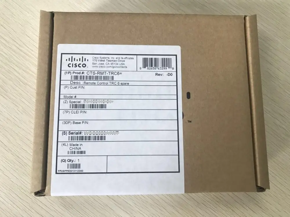 Для Cisco CTS RMT TRC6 = cisco SX20 SX10 fpr новый пульт дистанционного управления для