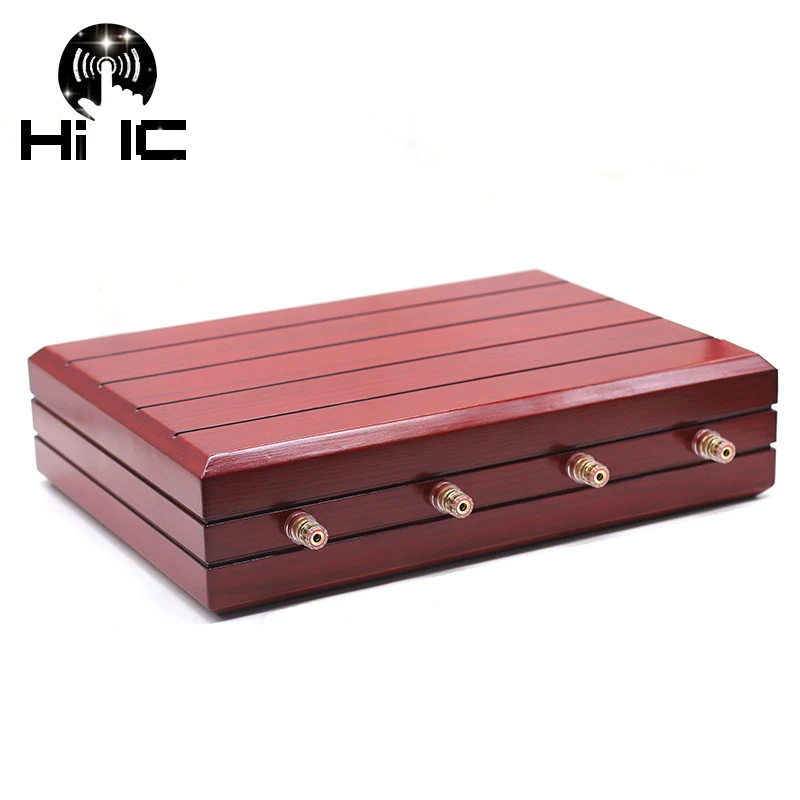 4 interface HiFi Audio Ground Box GND Box Amplifier Decoder Speaker Audio Grounding Power Purifier Electronic Black Hole