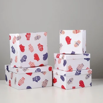 

Set of boxes 5 in 1 "Mittens", 22 x 22 x 12 - 13.5 x 13.5 x 8 cm 4651989