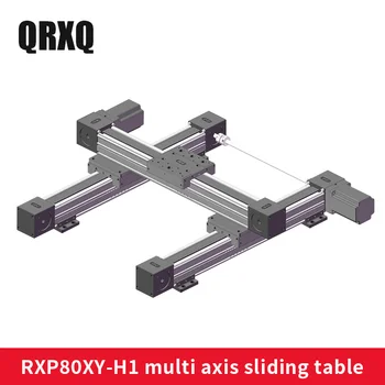 

Free Shipping High speed gantry robot linear module synchronous belt linear module with motor