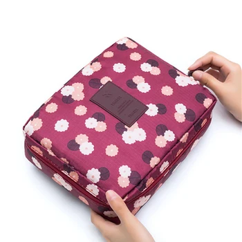 

Multifunction Man Women Makeup Bag Nylon Cosmetic Bag Beauty Case Make Up Organizer Toiletry bag Kits Storage Travel Wash Pouch