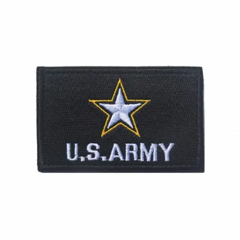 

U.S Army Star Lot Rectangle Embroidery Flag Tactical Patch Badge Strap Applique Armbands Season Sale