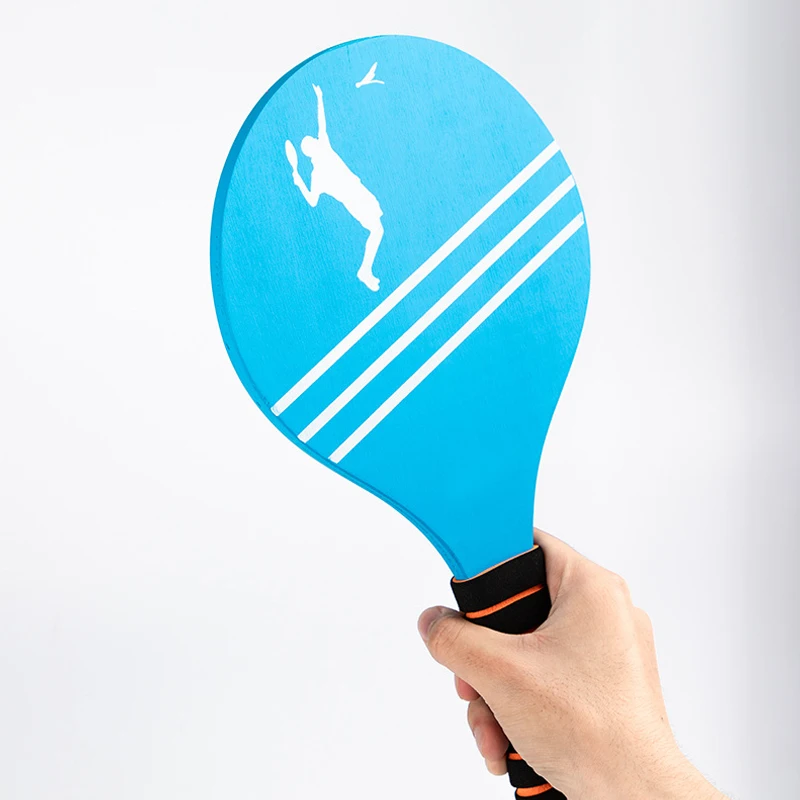 

Newly Beach Tennis Badminton Racket Paddle Set with PingPong Balls Shuttlecocks Garden Open Spaces Park Outdoor