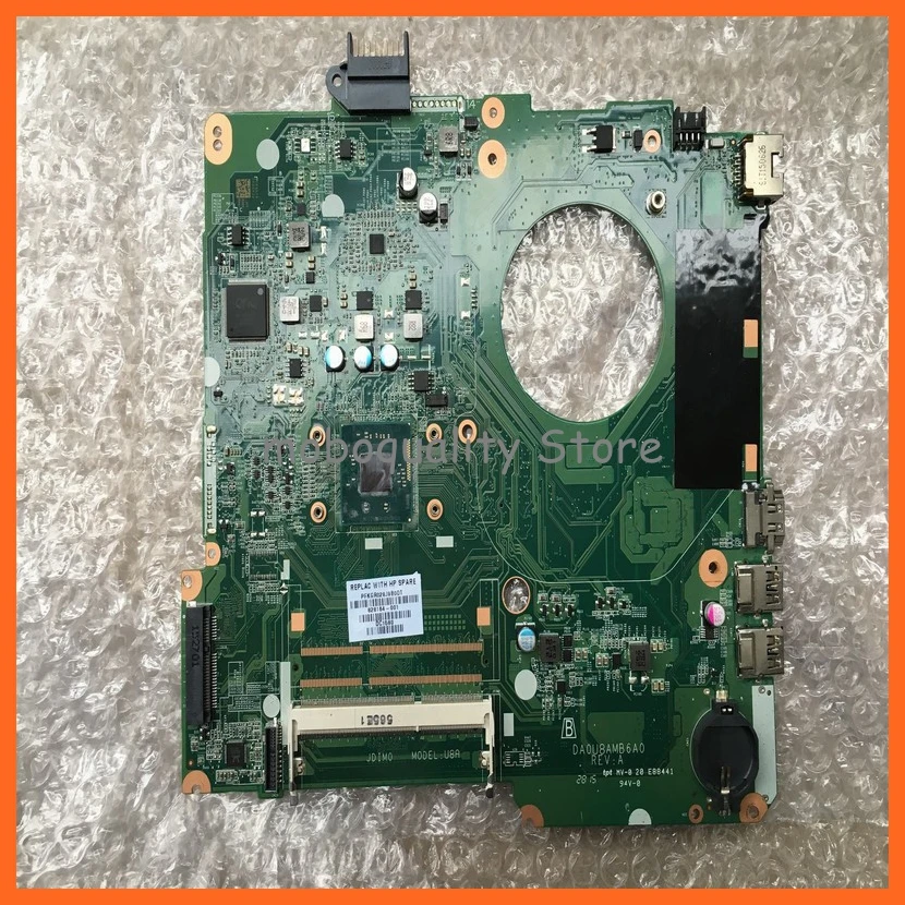 

Материнская плата для ноутбука hp 15-F 828184-001 828164-601 828164-501 N2840 CPU DA0U8AMB6A0 протестированная материнская плата ОК