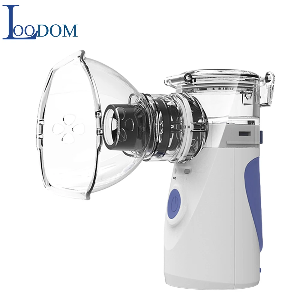 

Loodom Mini Handheld Silent Inhale Nebulizer Portable nebulizador portátil Adults and Kid Health Care hand held