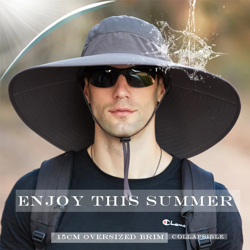 K114 New 2021 Summer Hat Oversized Brim 