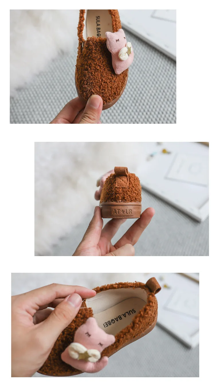 Jorkzaler/весенне-Осенняя детская повседневная обувь для девочек, детская обувь на плоской подошве, зимняя обувь принцессы для маленьких девочек
