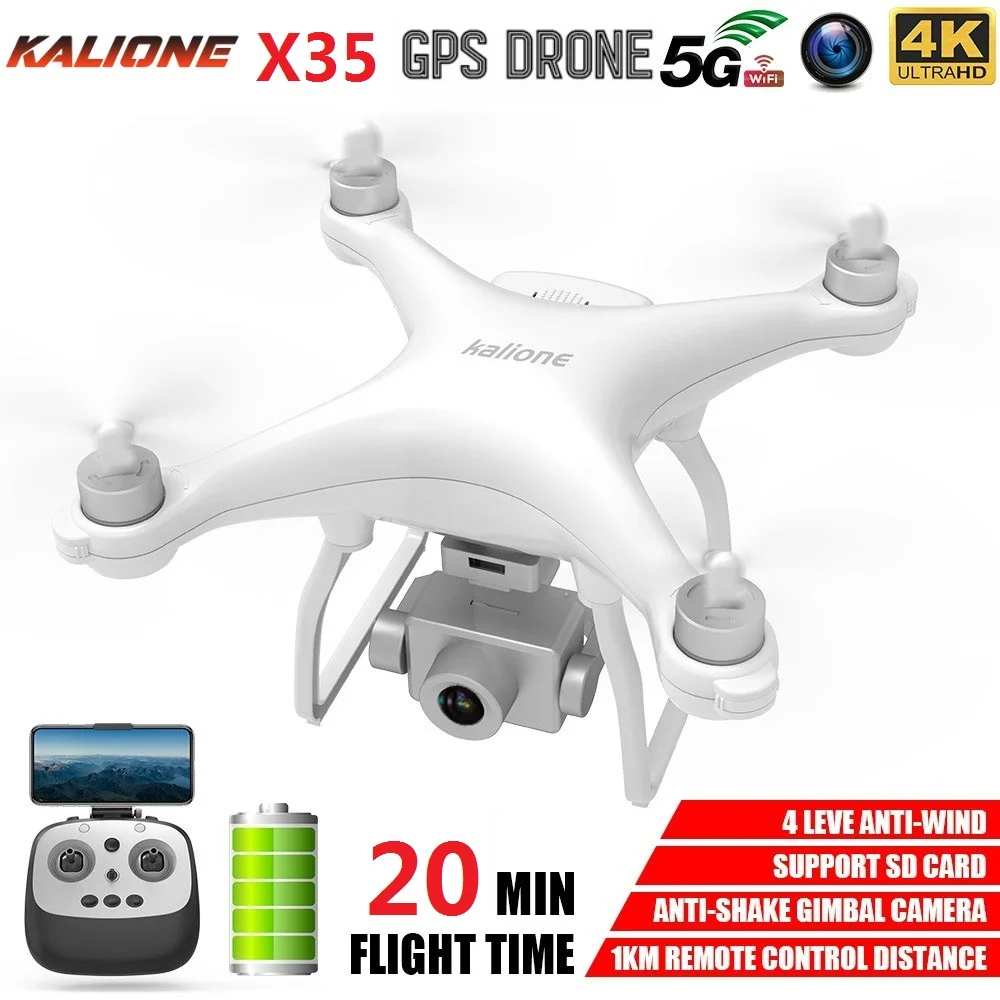 

X35 RC Quadcopter Drone 4K Profissional GPS drones With camera HD Gimbal FPV 5G WIFI 1KM Flight distance Dron VS K777 sg906 pro