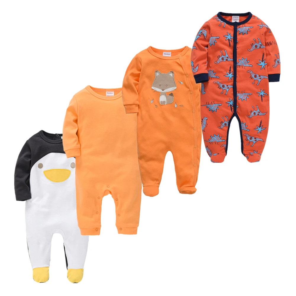 Ползунки для новорожденных мальчиков Roupas Bebe De комбинезон из 100% хлопка маленьких