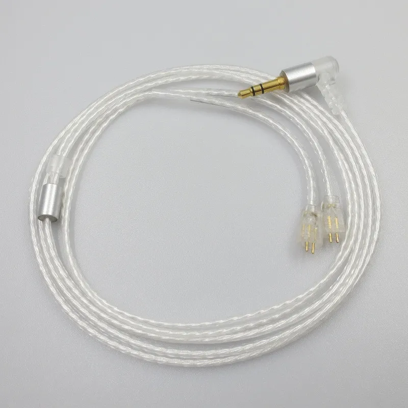 Replacement Audio Cable for Sennheiser ie80 ie8 ie80S Headphones upgrade Cord Headsets Wire Connecter 23 AugT0