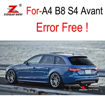 

White LED plate bulb + LED Reverse Tail lamp + LED Interior reading light Kit for Audi A4 B8 S4 Avant Estate (2009-2015)