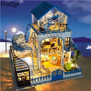 2 Prodgf 1 шт. Набор Diy принц мечта домашняя модель нужно установить самостоятельно дорогой - Цвет: 2