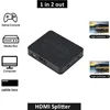 Grwibeou Hdmi Splitter 1 in 2 out 1080p 4K 1x2  Stripper 3D Splitter Power Signal Amplifier 4K HDMI Splitter For HDTV Xbox PS3 ► Photo 2/6
