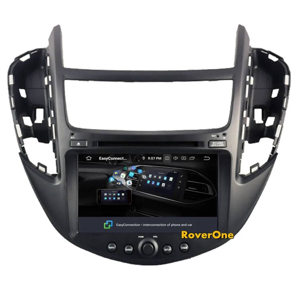 RoverOne Автомобильный мультимедийный плеер для Chevrolet Trax 2013 Android 9,0 Восьмиядерный авторадио радио стерео DVD gps навигация
