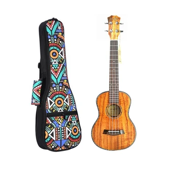 

2 Pcs Musical Accessories:1 Pcs 26 Inch Folk Ukulele Carry Bag & 1 Pcs Tenor Ukulele 26 Inch Acoustic Ukulele Guitar