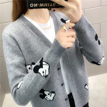 

Spring 2020 new Mickey cardigan sweater 8-9604