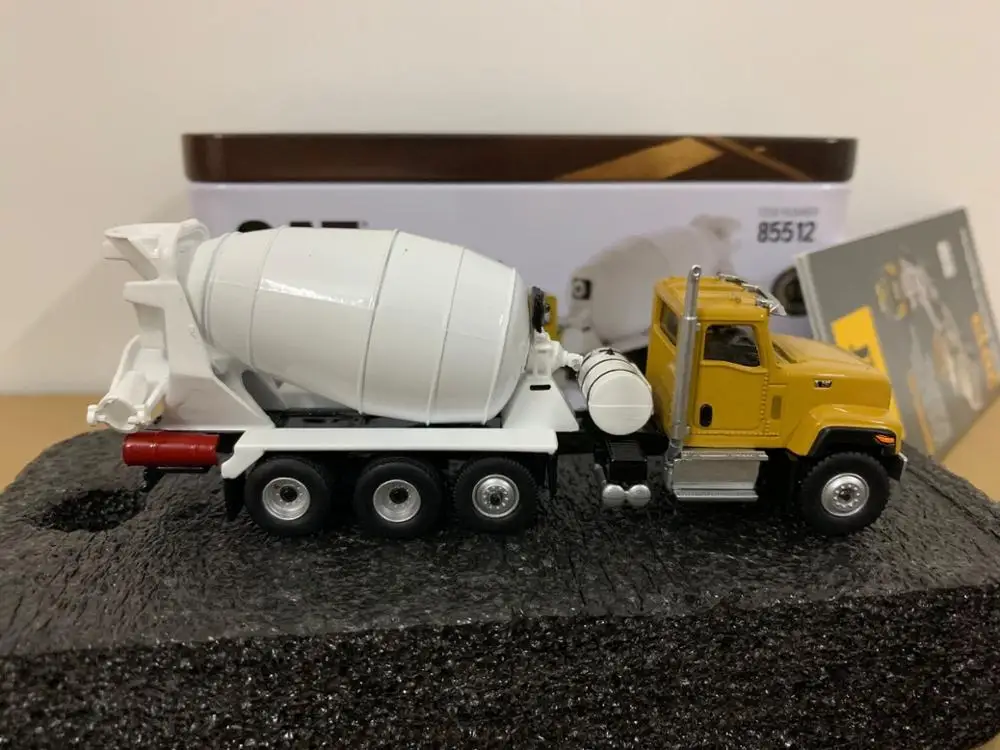 Гусеница Cat CT681 Бетономешалка 1: 87 металлическая модель HO весы бренд Diecast Masters DM85512