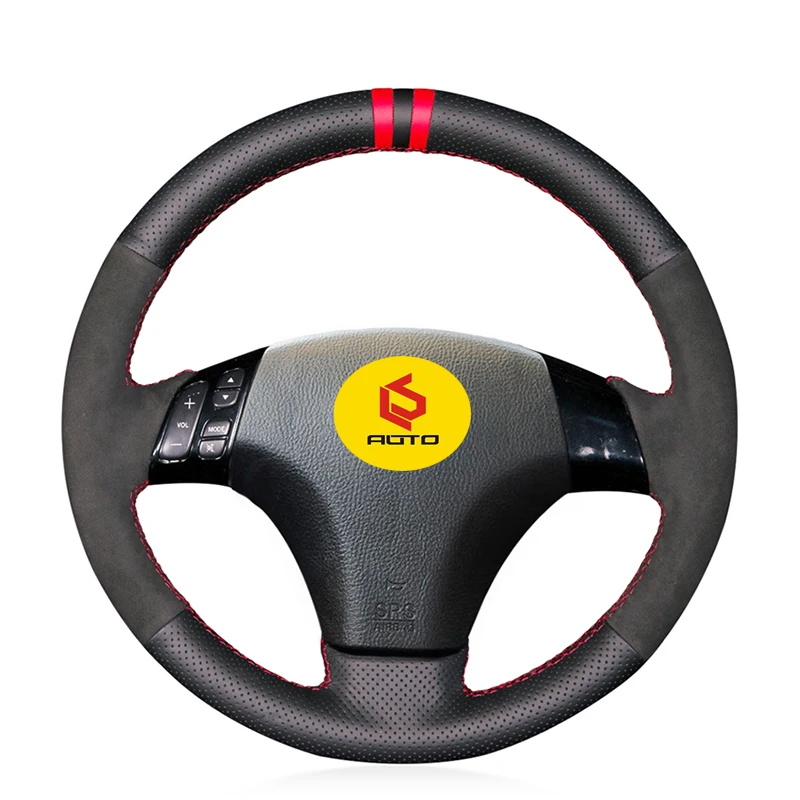 Оплетка на рулевое колесо Крышка для Mazda 3 Axela 2003 2009 6 Atenza 2004 2008 5 20 Tampa do volante carro|Чехлы