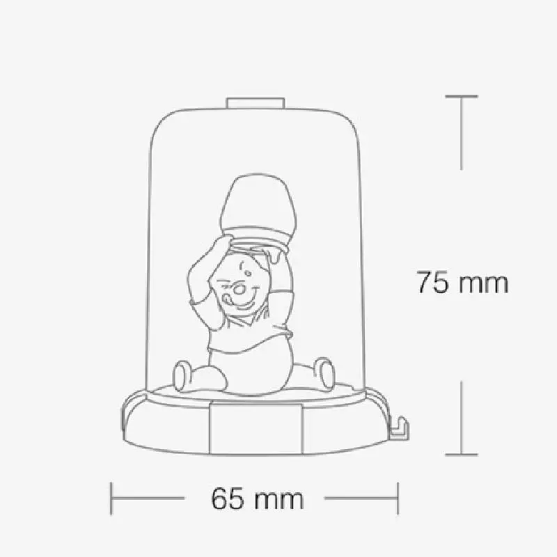 Disney Mickey Minnie Kotak Buta Klasik Winnie Donald Bebek Ornamen Buatan Tangan Anime Hadiah Model Perifer Acak 18 Buah Set Aksi Figur Aliexpress