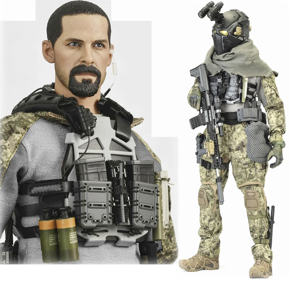 1/6 зеленая Волчья Экипировка ES DEVTAC Ronin GWG 007 экшн фигурка полный набор с оружием