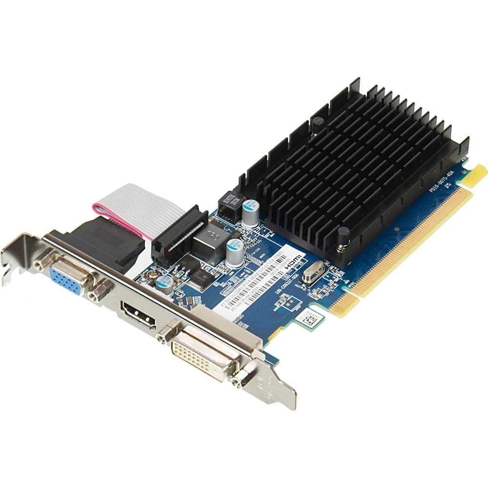 Видеокарта Sapphire PCI-E 11233-01-10G AMD R5 230 1024Mb 64b DDR3 625/1334 DVIx1/HDMIx1/CRTx1/HDCP B