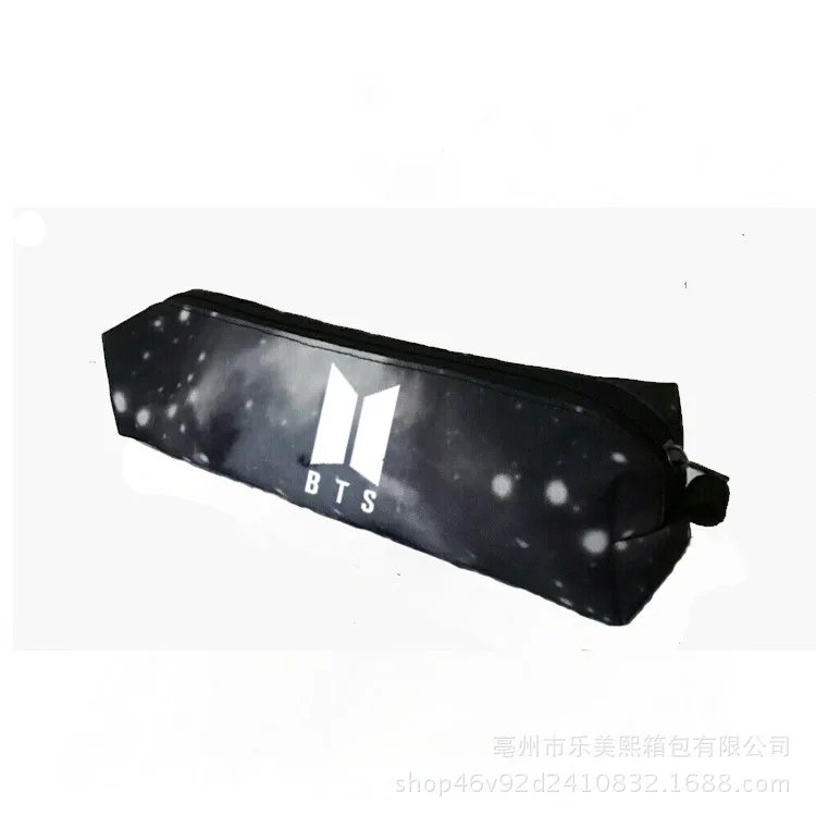 

Korean-style Creative Canvas Pencil Case Primary School STUDENT'S Simple Large Capacity Lead Pencil Case Stationery Men's And Wo