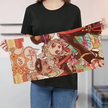 

Toilet-Bound Hanako-kun Japanese Anime 35x75cm Face Towels Facecloth Bamboo Fiber Washcloth Quick Drying Sports Towel